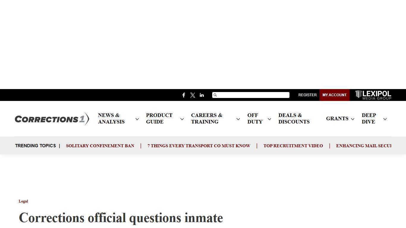 Corrections official questions inmate lookup tool at center of $68M verdict